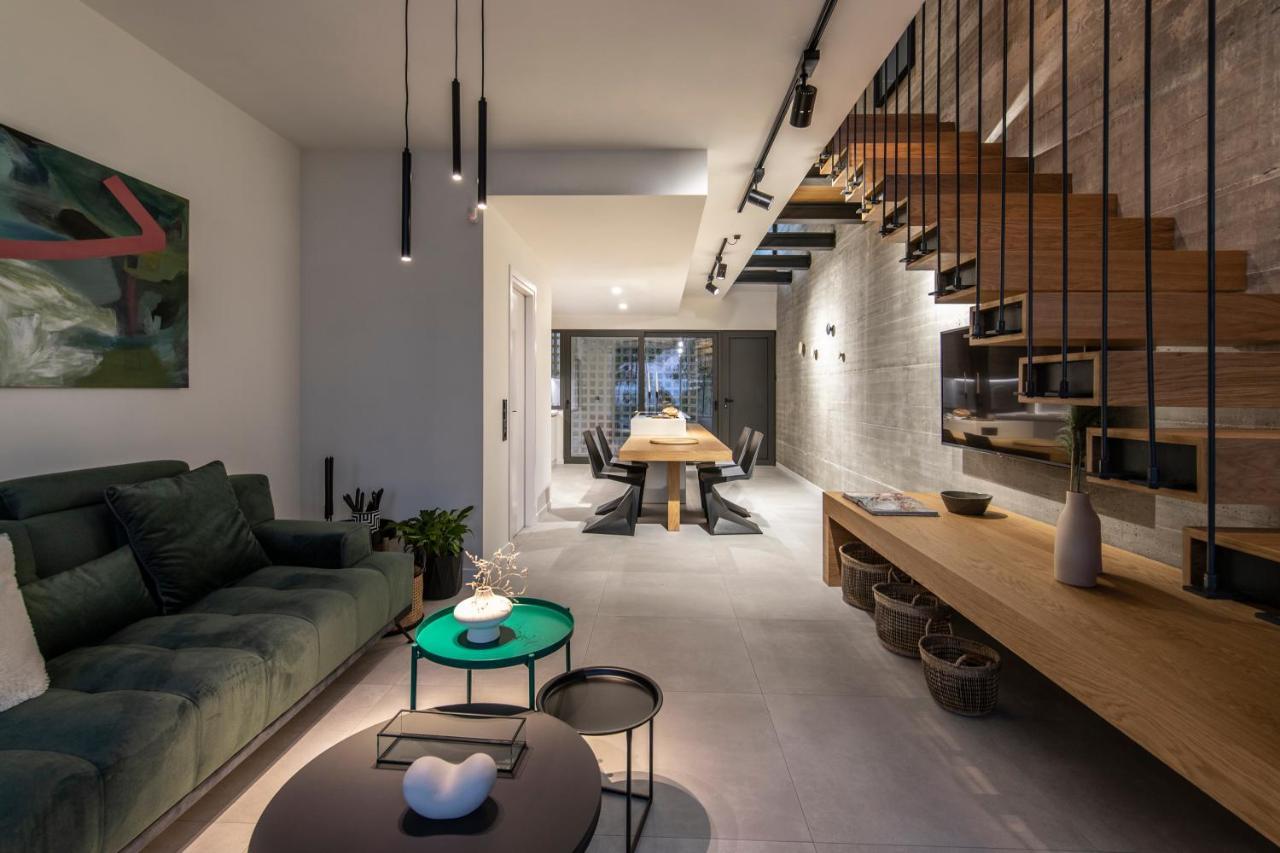 Ikies 3 Modern Eco-Friendly Private Seaview Signature Villas With A Pool Vólosz Kültér fotó